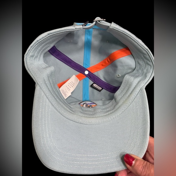 Patagonia-light blue Patagonia Fitz Roy Scope Icon Trad Cap. Worn once. Like new - Picture 4 of 12